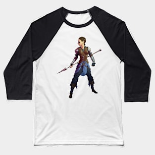 Valeska Carter Character Art Baseball T-Shirt